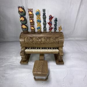 Disney Snow White Woodland Animals Pipe Organ Toy Musical Instrument Decor